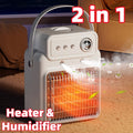 humidifying warm air heater