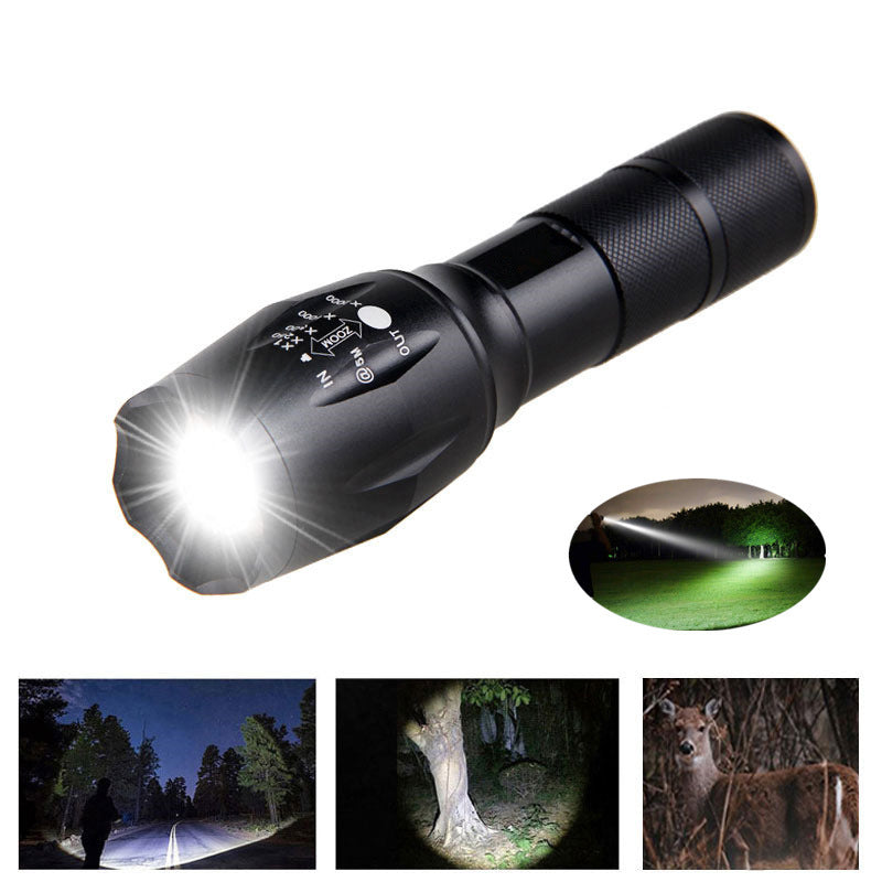 LED ZOOM Portable Mini Flashlight