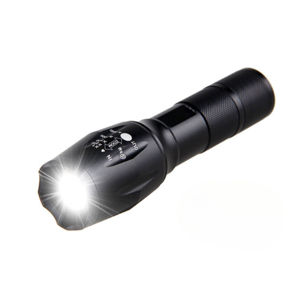 LED ZOOM Portable Mini Flashlight