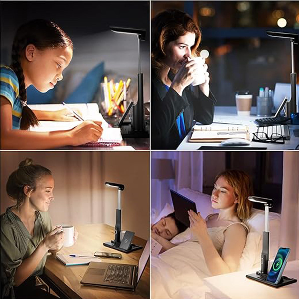 3 in 1 Multifunctional LED Desk Light