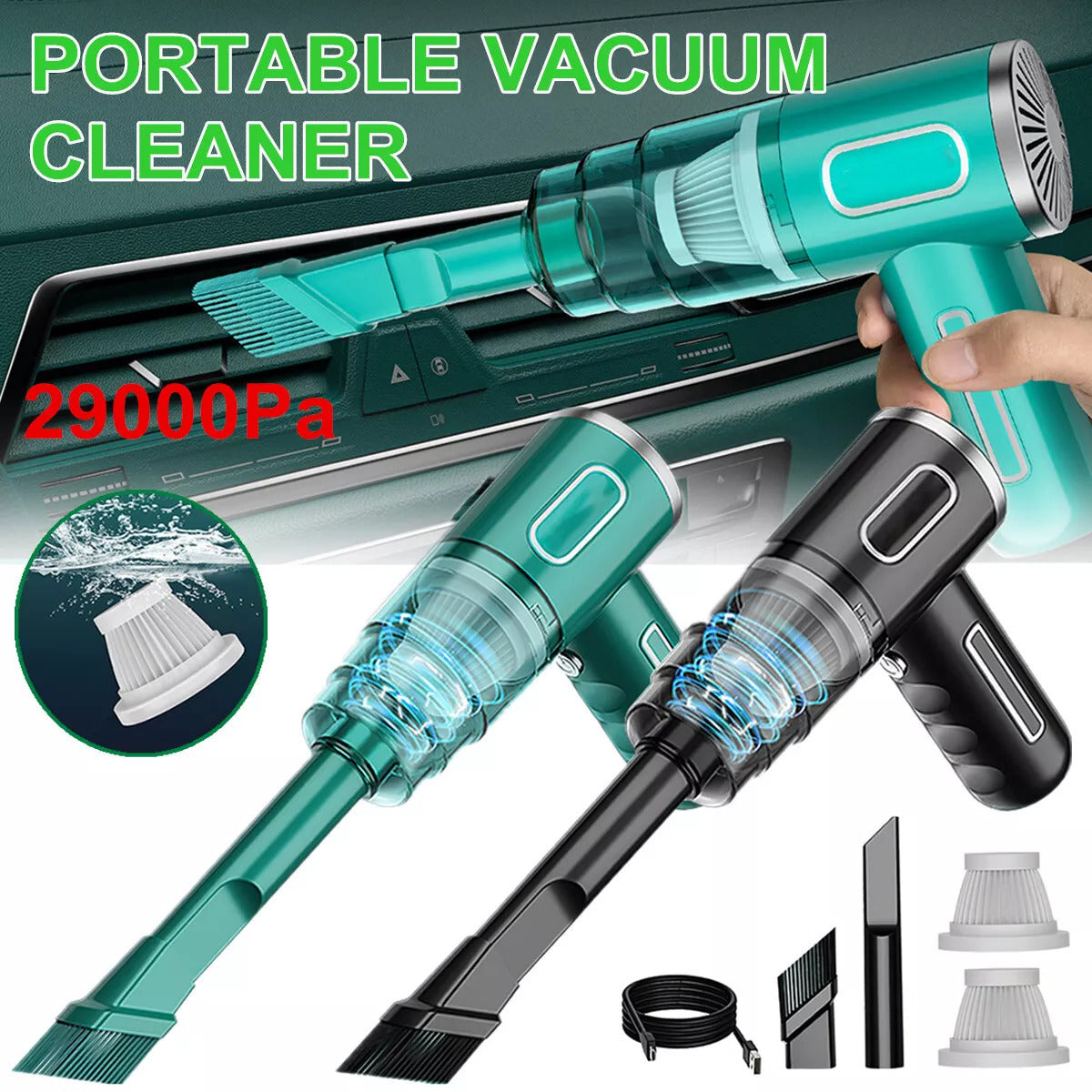 Cordless Hand-Held Vacuum Cleaner